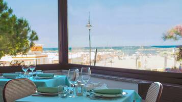 Breakfast, lunch, dinner served; local cuisine
