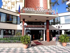 Entrada de la propiedad