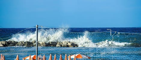 Vue sur la plage/l’océan