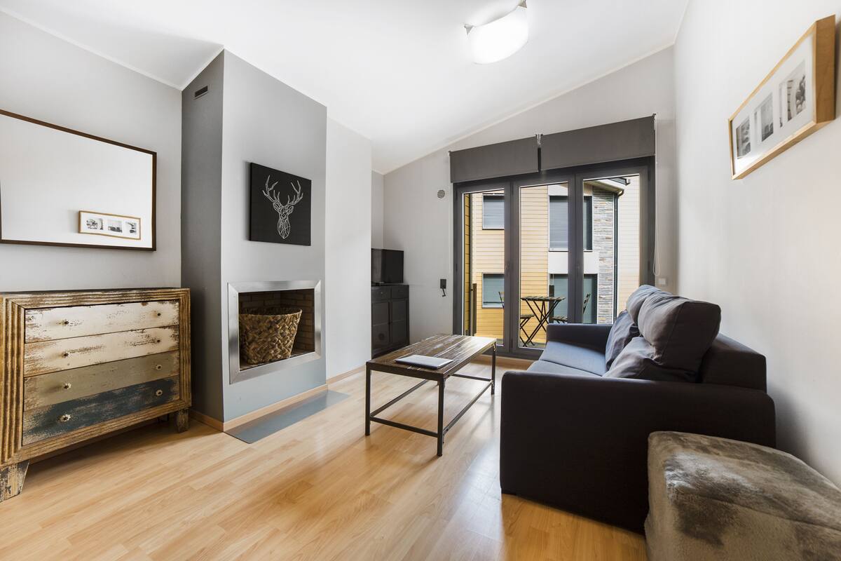 Apartment, 1 Bedroom | Living area | 32-inch flat-screen TV with cable channels, TV