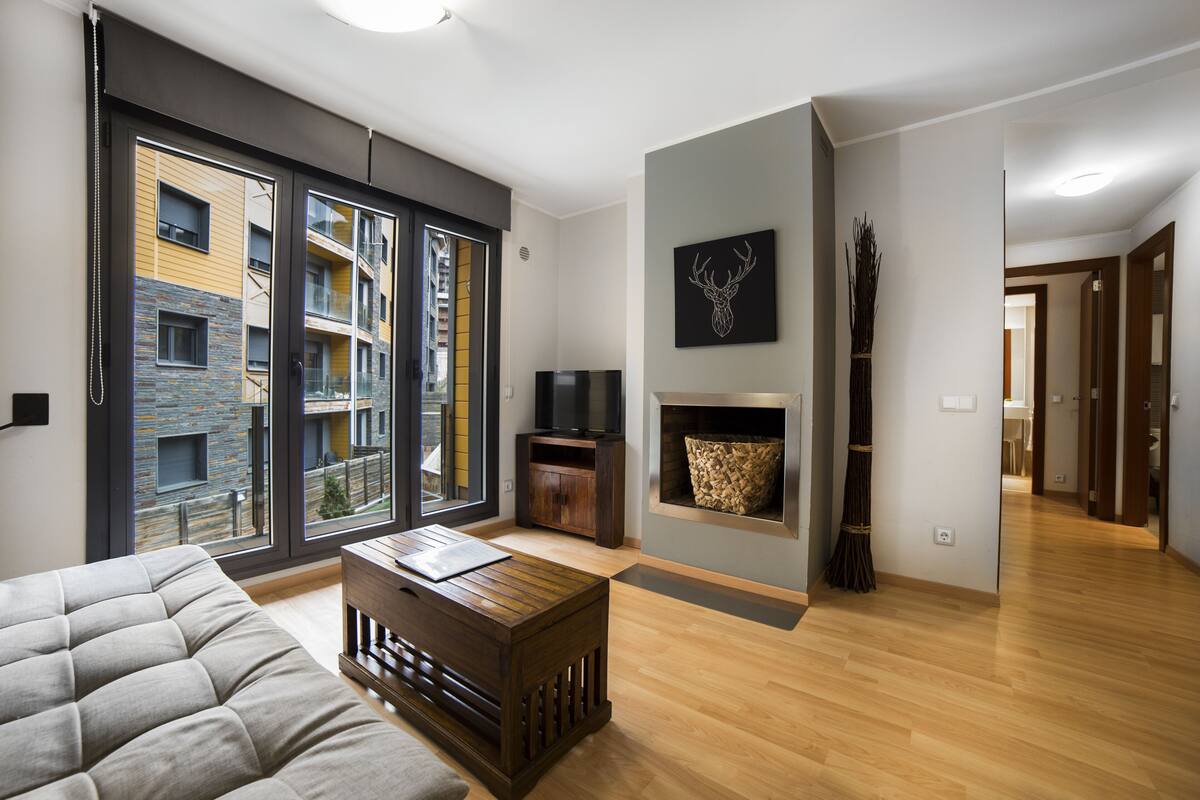 Apartment, 2 Bedrooms | Living area | 32-inch flat-screen TV with cable channels, TV