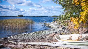 Blick von der Unterkunft