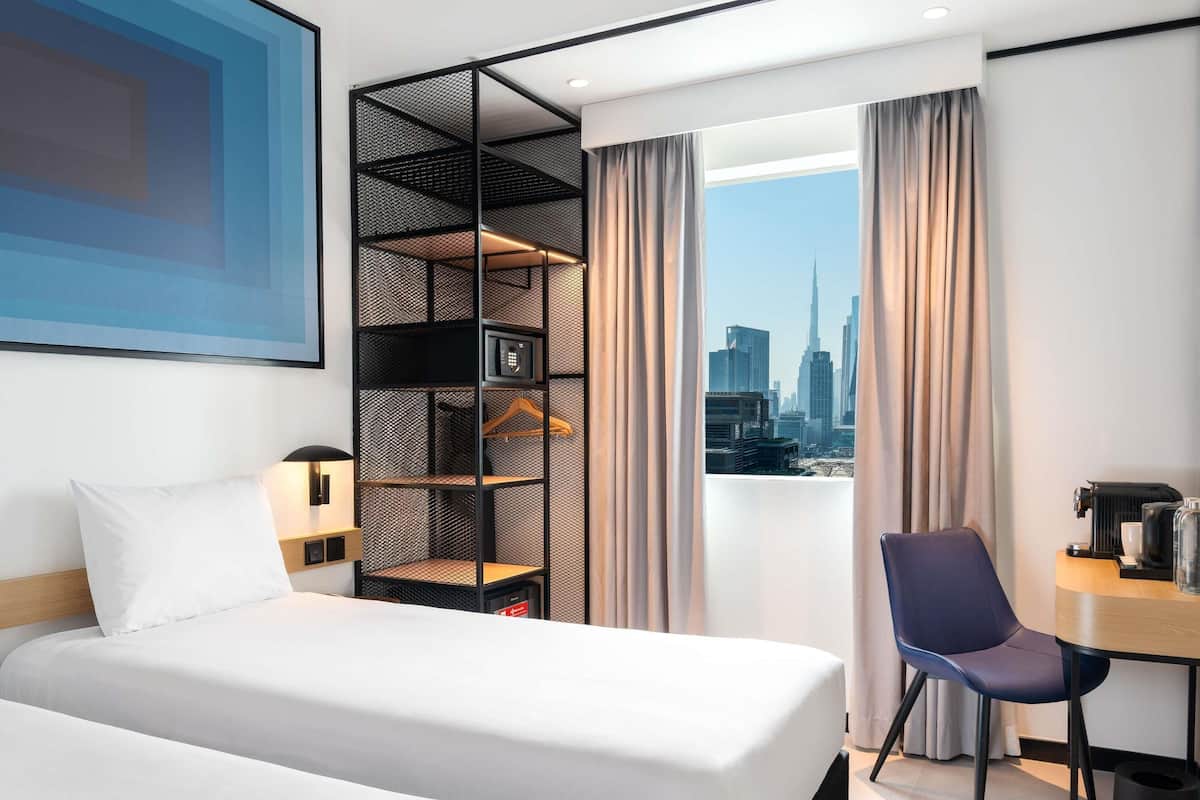 Chambre Premium, 2 lits une place, accessible aux personnes à mobilité réduite