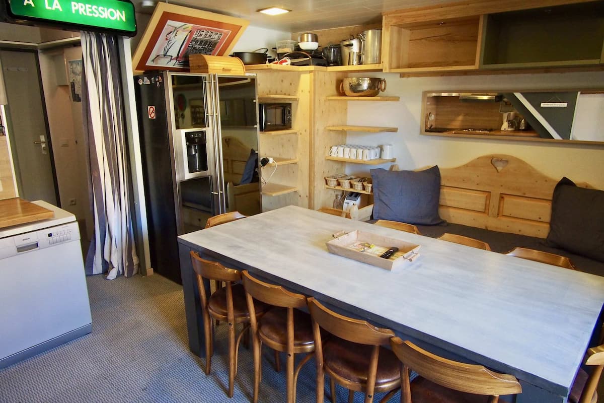 Appartement Duplex Supérieur, 4 chambres, 2 salles de bains, vue montagne | Coin séjour