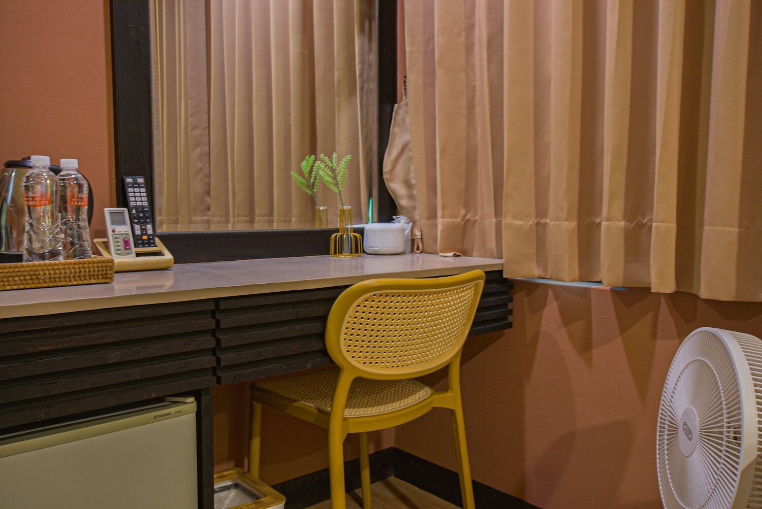 basic double room, first floor room | 1 bedroom, desk, blackout curtains, soundproofing