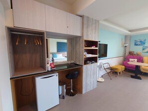 Comfort Quadruple Room, 2 Queen Beds | View from room - Bestime BnB (Jiji)