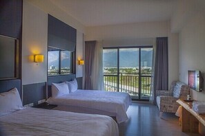 Quarto quádruplo standard | Individualmente decorados, individualmente mobiliados, Wi-Fi de cortesia