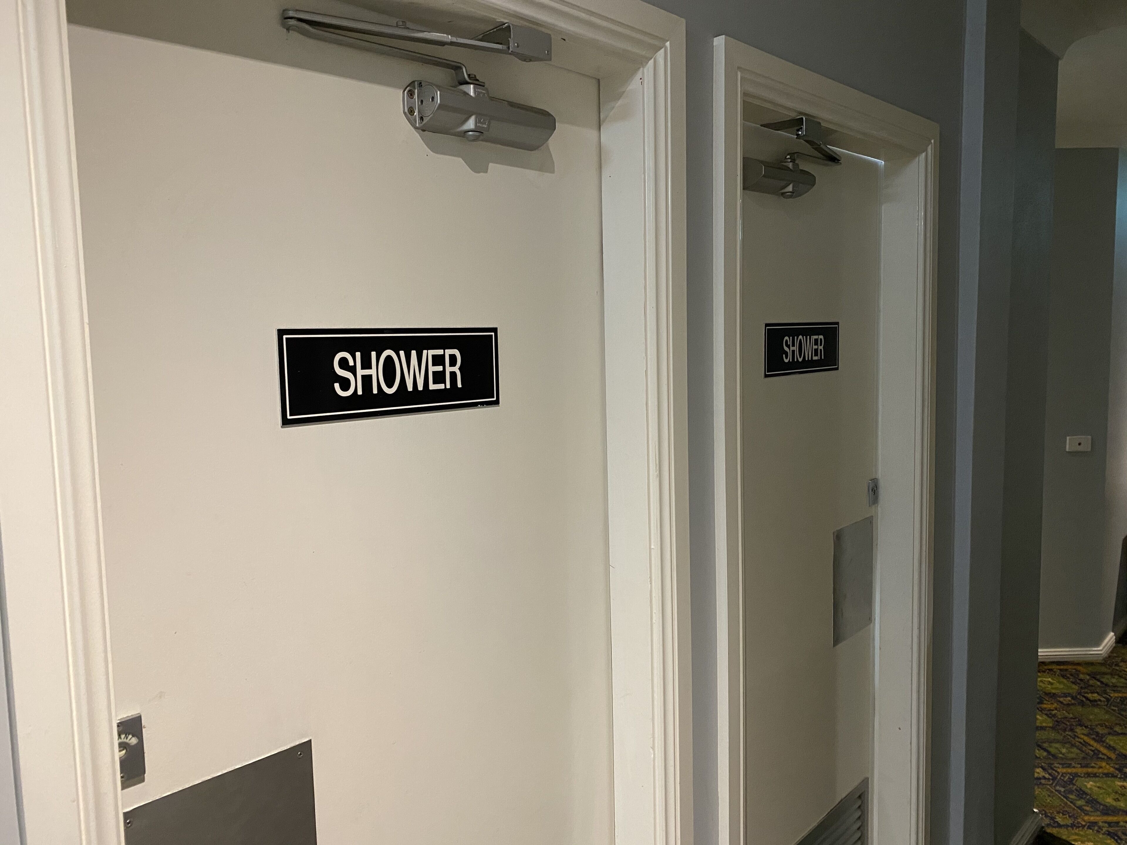Dusj på badet