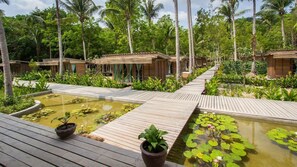 Type B / Must book a ferry ticket with Boonsiri Ferry Catamaran only. Boarding at Laem Sok Pier | Blackout drapes, rollaway beds, bed sheets - Jungle Koh Kood Resort (Ko Kood)