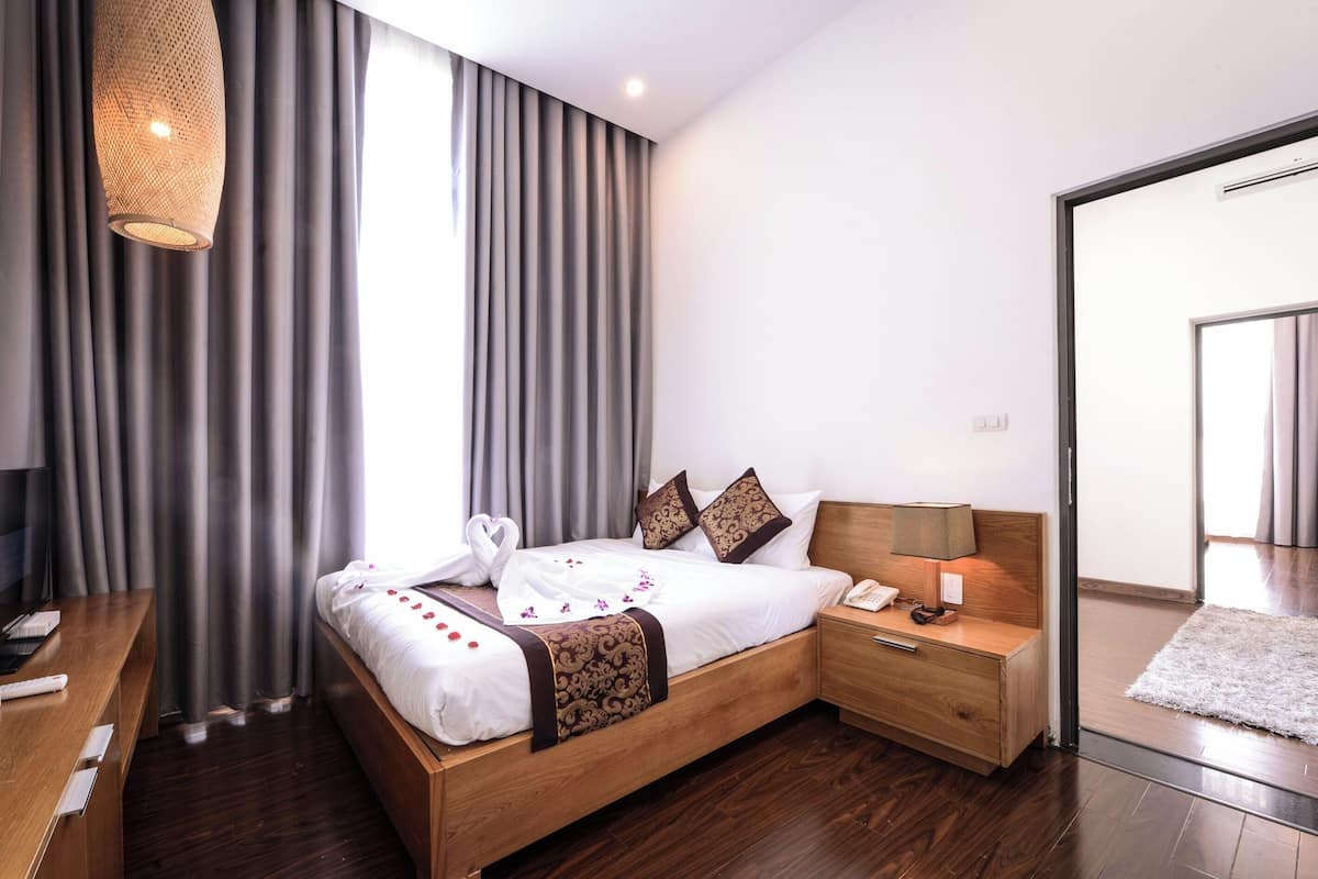 1 habitación, minibar, caja de seguridad en la habitación y escritorio