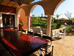 Outdoor dining - Palais Mandarine (Taroudant)