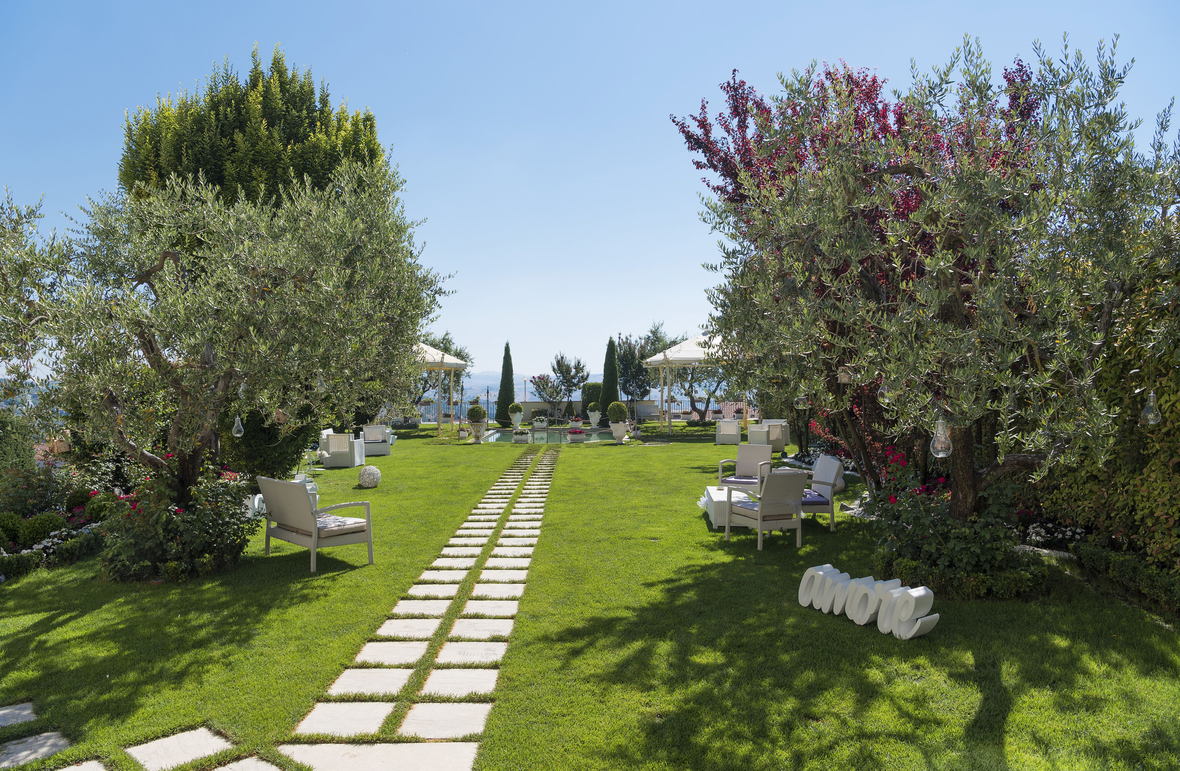 Enceinte de l’hébergement