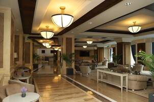 Zona de estar del vestíbulo