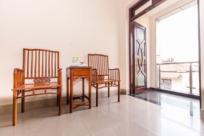 Habitación clásica doble | Terraza o patio