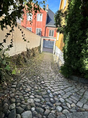 Entrada de la propiedad