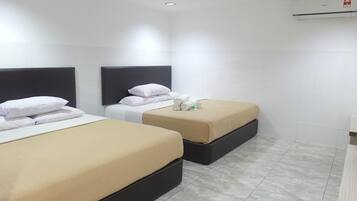 King Room With 2 King Beds | Desk, soundproofing, free WiFi