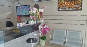 Sitzecke in der Lobby