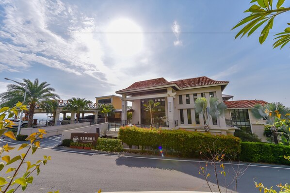 Façade de l’hébergement 