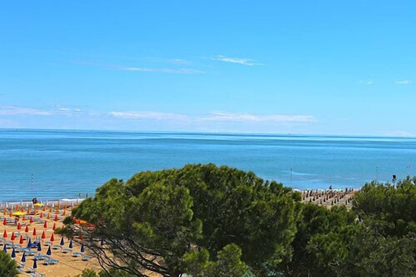 Blick von der Unterkunft