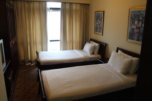 公寓, 2 間臥室 | 客房內保險箱、書桌、熨斗/熨衣板、免費搖籃/嬰兒床