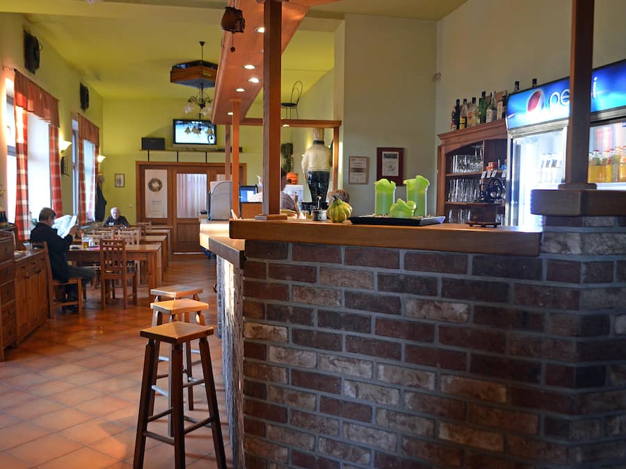 Lunch and dinner served, Eastern European cuisine