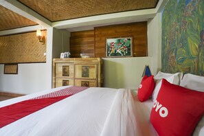 Free WiFi, bed sheets