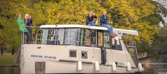 Boats & Yachts at Rechlin Harbor by Kuhnle-Tours 