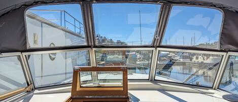 Mobile home (Motor Yacht Almeria 850) | 1 soveværelse, sengetøj