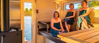 Boats & Yachts at Rechlin Harbor by Kuhnle-Tours