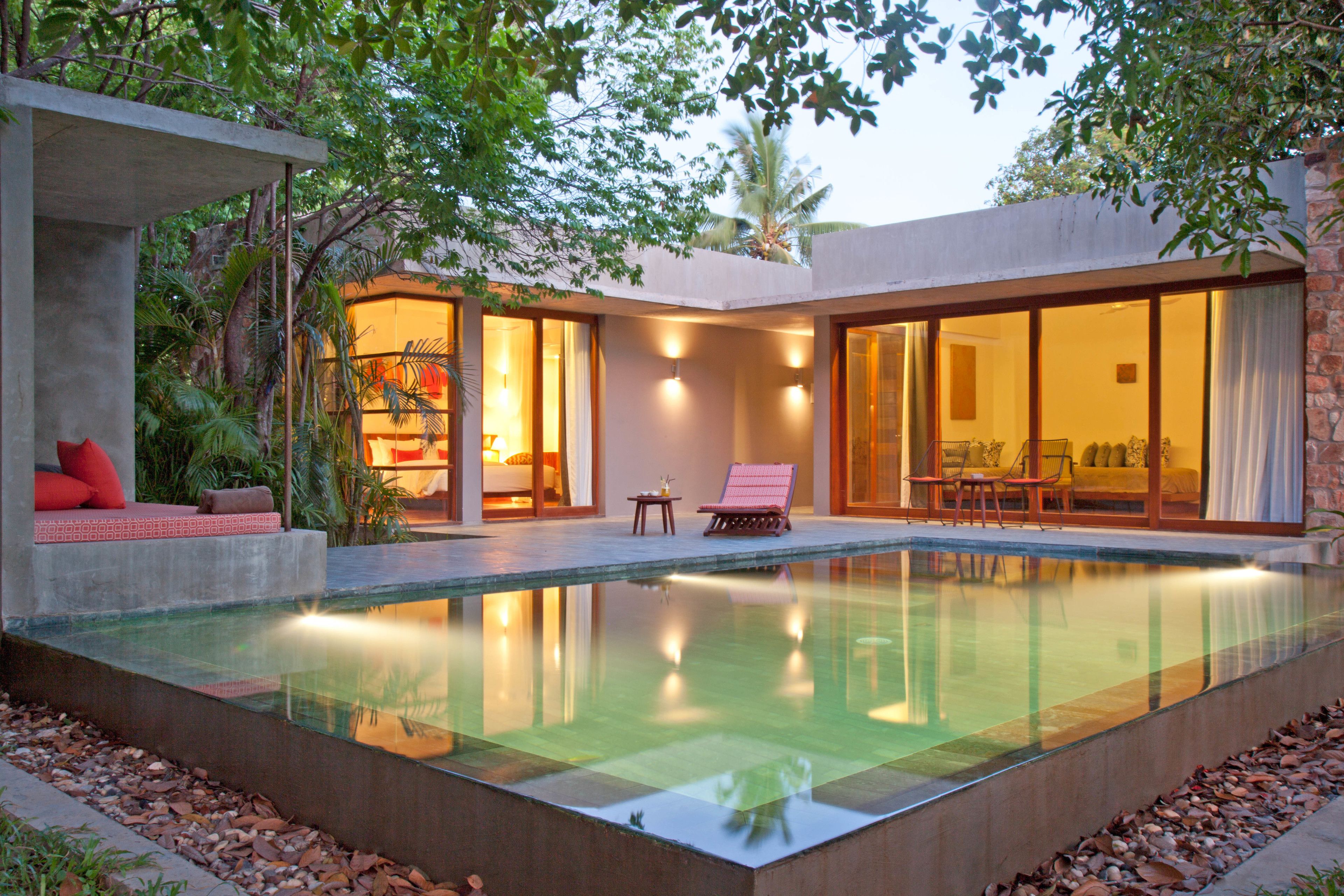 1-bedroom pool villa | outdoor pool | outdoor pool, open 7:00 am to 9:00 pm, pool umbrellas, pool loungers