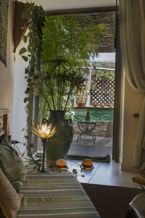 Living area - B&B Cerasiello (Naples)