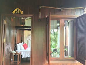 Superior Double or Twin Room, 1 Double or 2 Twin Beds | View from room - Resort la Villa Loti (Siem Reap)