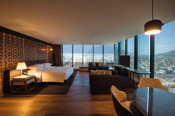 In-room safe, desk, blackout curtains, iron/ironing board