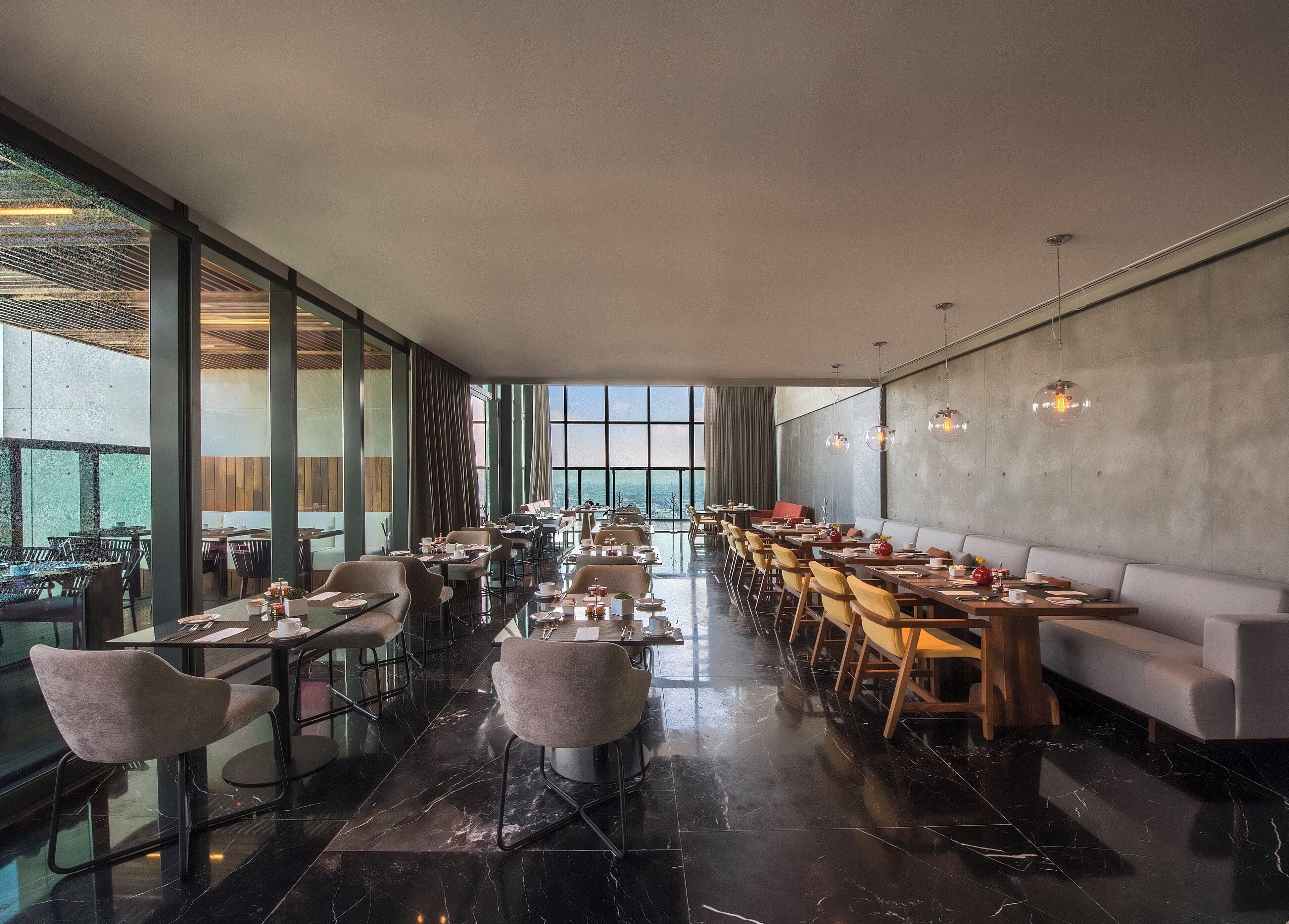 Se sirven desayunos, comidas, cenas y cocina internacional 