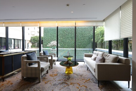 Sala de estar en el lobby