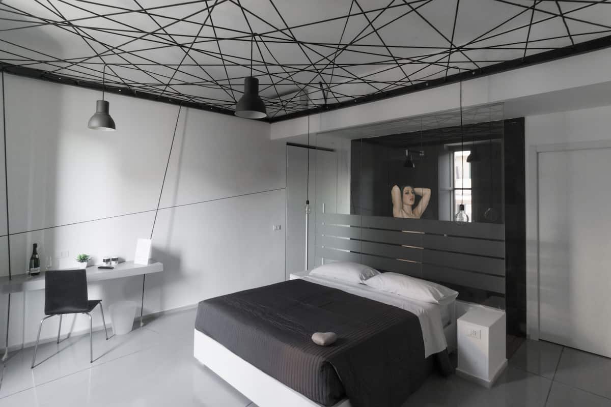 Suite, balcón | Escritorio, insonorización, cunas y wifi gratis