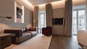 Palazzo Suite 1 | 1 bedroom, premium bedding, down comforters, minibar