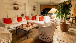 Sala de estar en el lobby