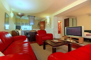 Studiosuite, Küche | Wohnzimmer