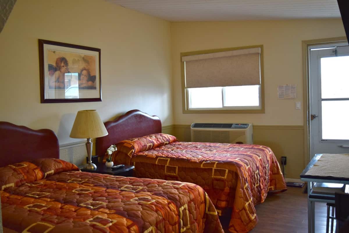 Standard Double Room, 2 Double Beds, Non Smoking | 1 bedroom, premium bedding, down comforters, individually furnished