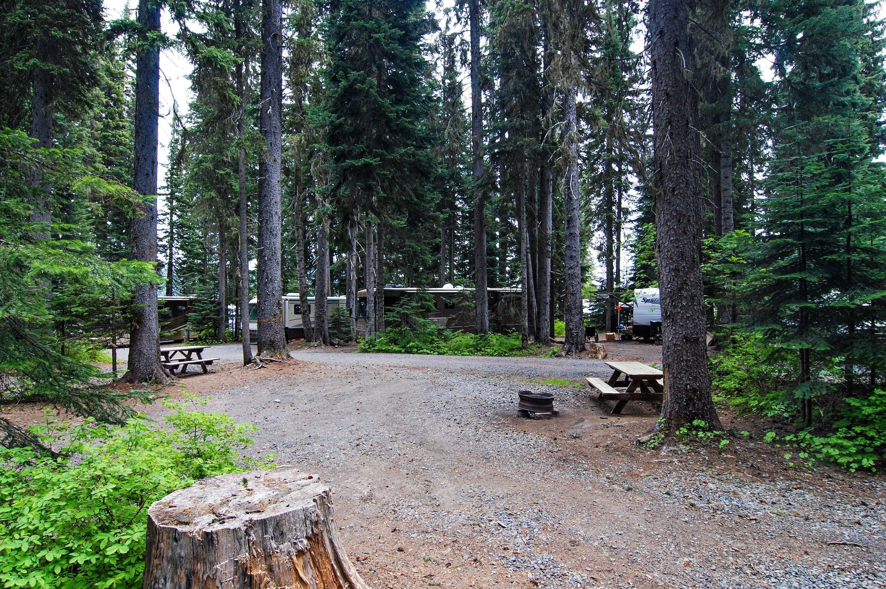 rv site rental - back-in electric only 30amp bring your own rv & beds and linens not included | individually decorated, individually furnished, bed sheets