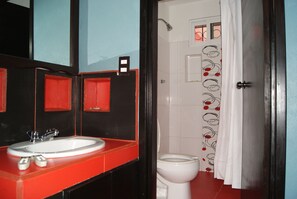 Superior Double Room, 2 Double Beds, Private Bathroom, Tower | Bathroom