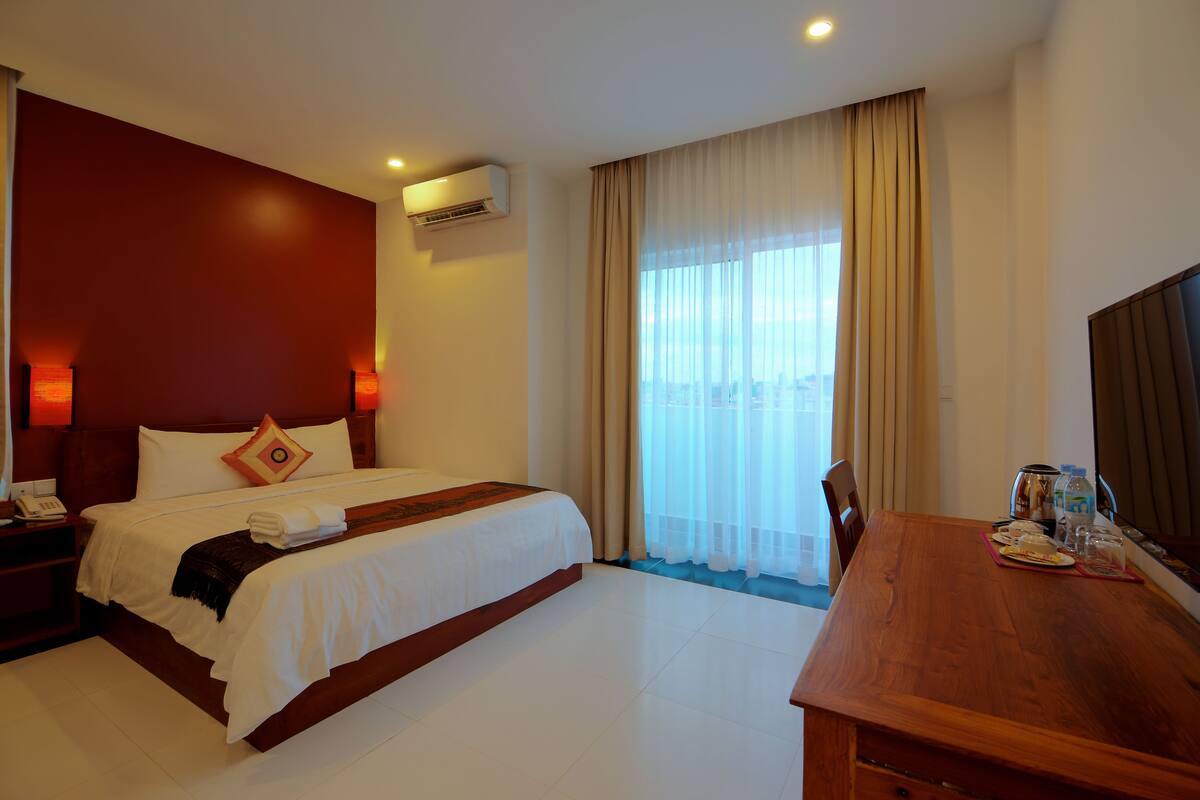 Superior Double Room | 高档床上用品、羽绒被、加厚床垫、迷你吧