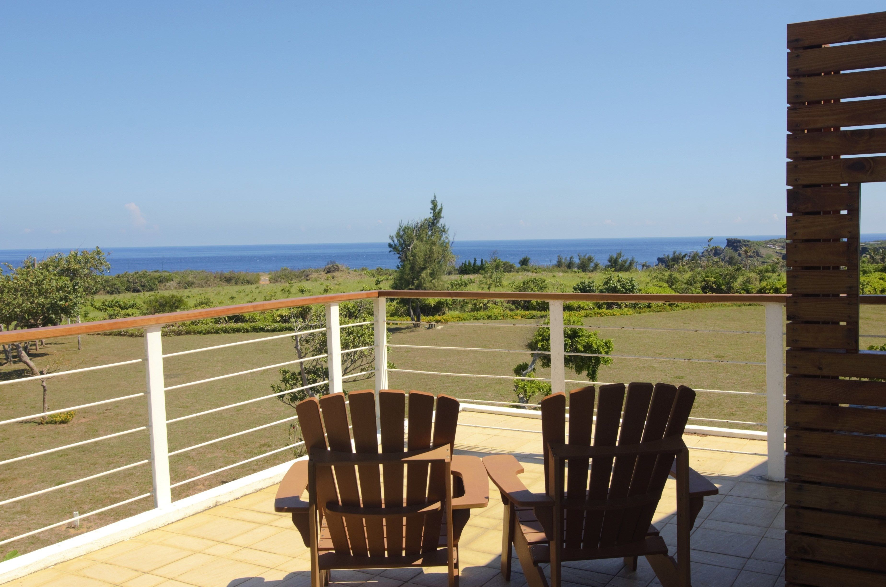 Luxury Family Room, 2 Bedrooms, Living room , Ocean View (1 double bed and 2 Japanese futons) | Terrace/patio