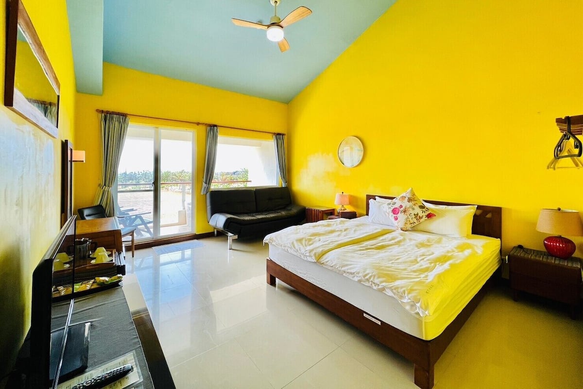 Double Room, Ocean View (B2-1 double bed) | Premium bedding, desk, soundproofing, free WiFi