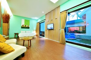 Gallery Villa, 2 Bedrooms, Private Pool | Premium bedding, down comforters, individually decorated - Kenting Calla Lily Villa (Hengchun)