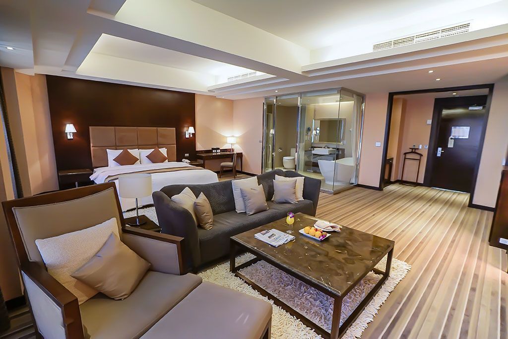 In-room safe, desk, blackout curtains, iron/ironing board