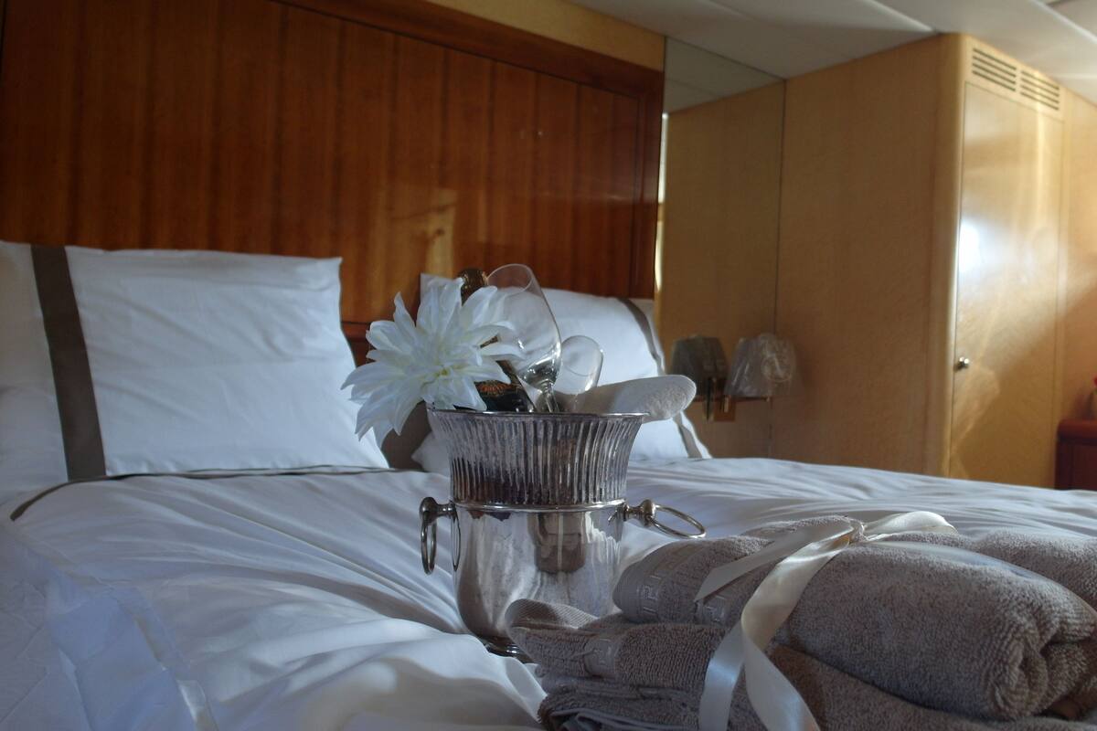 Deluxe suite (Private boat) | 6 slaapkamers, lakens van Egyptisch katoen, luxe beddengoed