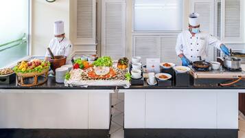 Daily buffet breakfast (THB 300 per person)