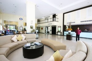 Zona de estar del vestíbulo